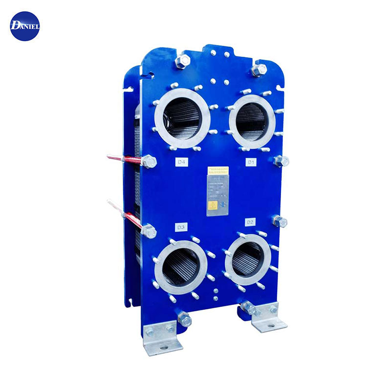 Ammonia Cools the Steam and Condenses American 11320 All Welded Plate Heat Exchanger ສໍາລັບຄວາມປອດໄພ 100%