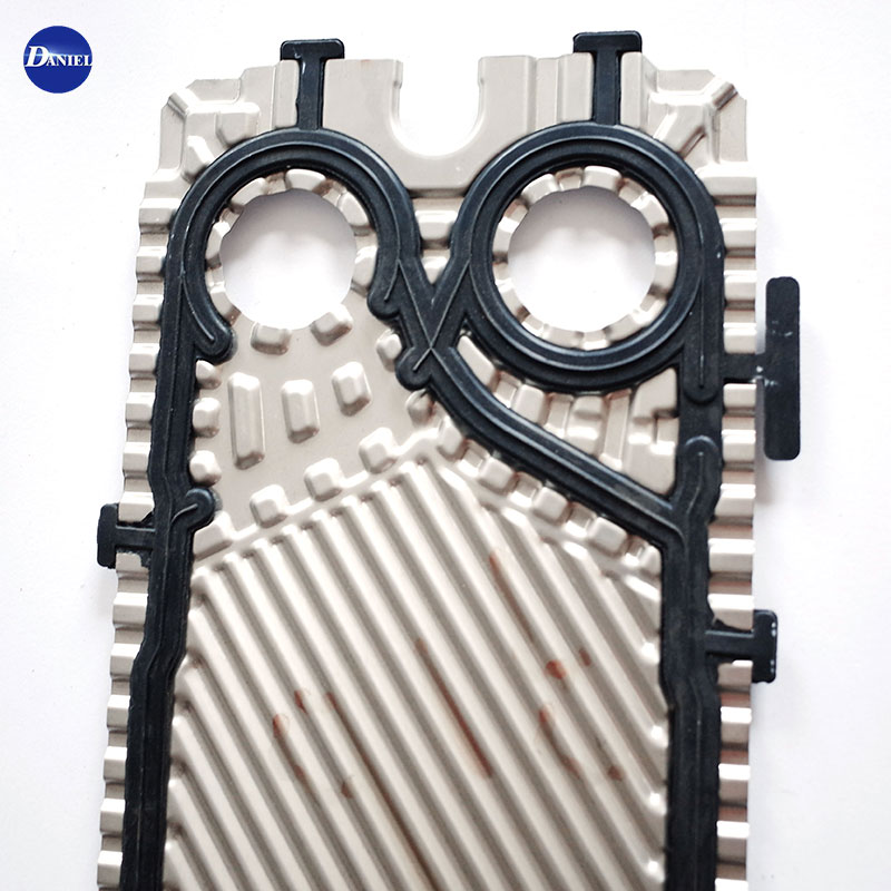 ອຸນຫະພູມຄວາມຮ້ອນສູງ Nt250s Epdm Gasket Exchanger Vt40 Vg S19